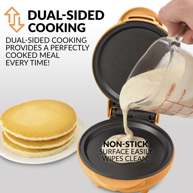 Nostalgia Electrics Nostalgia MyMini Personal Electric Griddle, Eggs